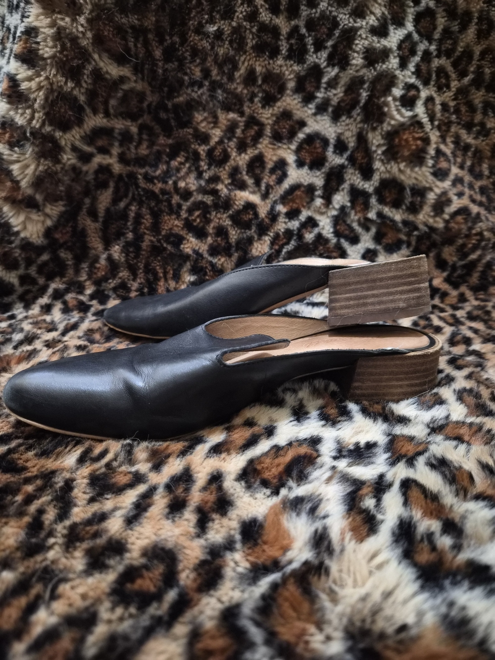 Madewell Mule with Block Heel
